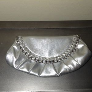 Silver Clutch